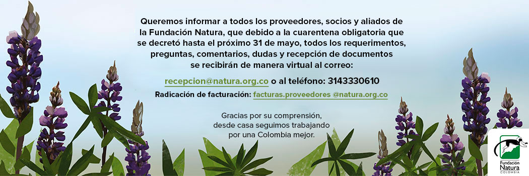 Información Importante Fundación Natura Colombia - Fundación Natura Colombia